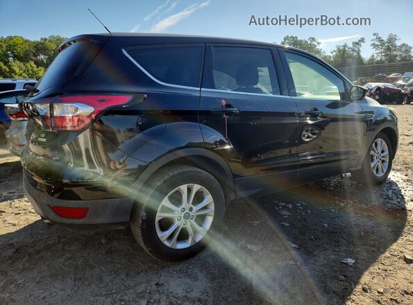1FMCU0GD7HUA20644 2017 FORD ESCAPE Black Trasero derecho