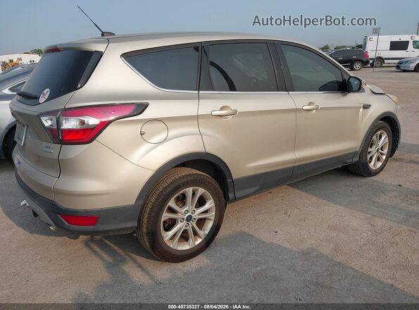 1FMCU0GD7HUA60805 2017 FORD ESCAPE Beige Rear right