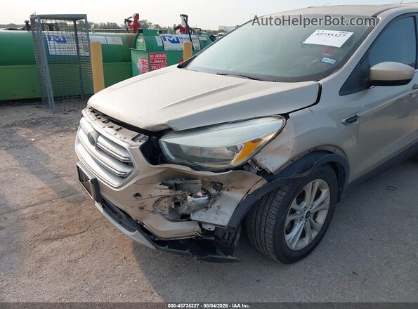 1FMCU0GD7HUA60805 2017 FORD ESCAPE Beige Front view