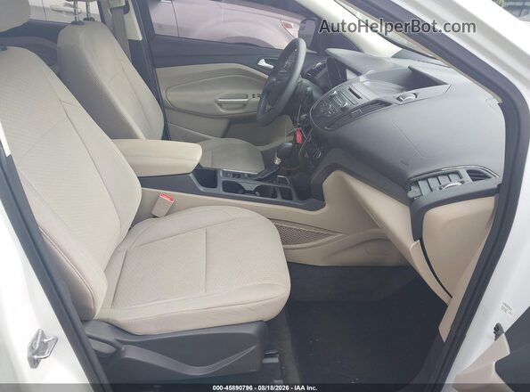 1FMCU0GD7HUB12028 2017 FORD ESCAPE White Vista interior delantera