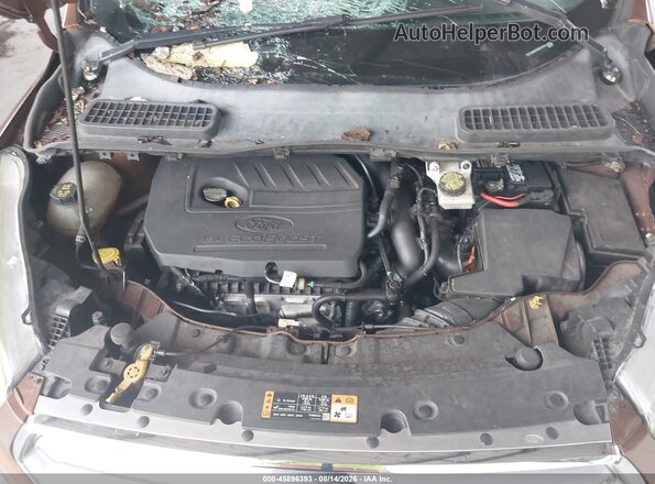 1FMCU0GD7HUB19724 2017 FORD ESCAPE Brown Vista trasera