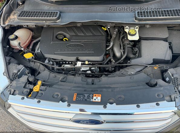 1FMCU0GD7HUC08158 2017 FORD ESCAPE Gray Widok z tyłu
