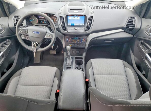 1FMCU0GD7HUD45925 2017 FORD ESCAPE White წინა პანელის ხედი