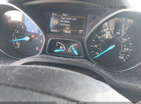 1FMCU0GD7HUD92906 2017 FORD ESCAPE Black Widok tylnych siedzeń