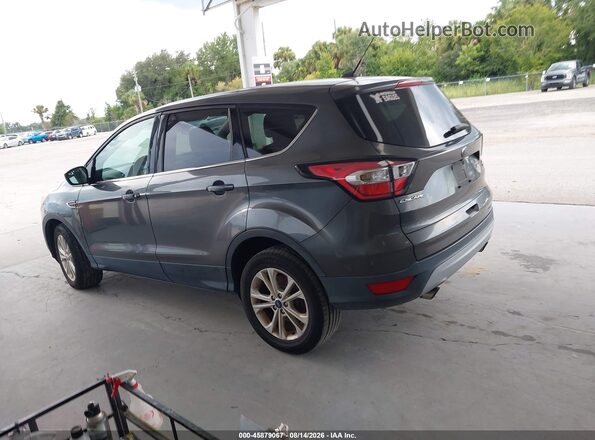 1FMCU0GD7HUE17156 2017 FORD ESCAPE Gray Trasero izquierdo