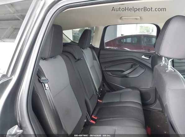1FMCU0GD7HUE17156 2017 FORD ESCAPE Gray Vista de la etiqueta del VIN
