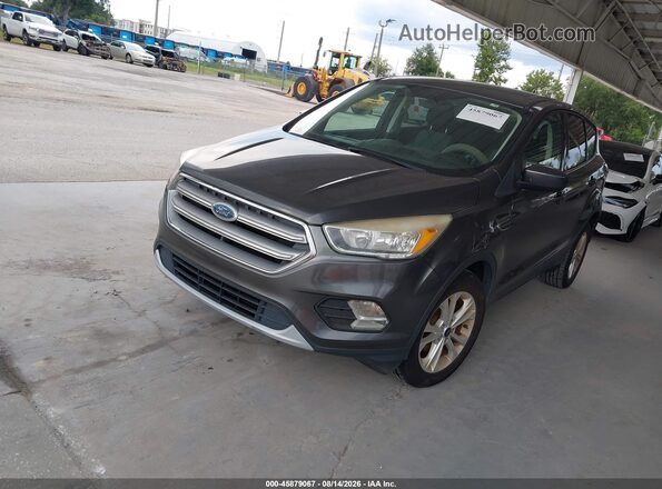 1FMCU0GD7HUE17156 2017 FORD ESCAPE Gray Vista tres cuartos delantera izquierda