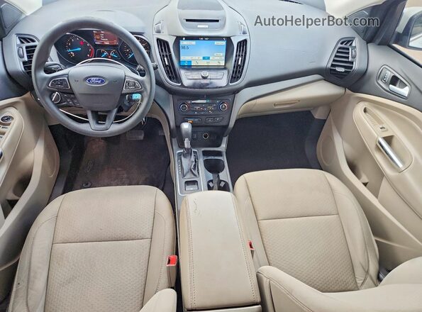 1FMCU0GD7HUE42803 2017 FORD ESCAPE White Առջևի վահանակի տեսք