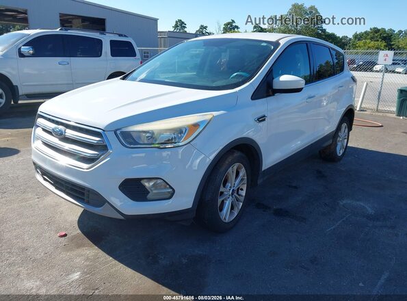 1FMCU0GD7HUE49167 2017 FORD ESCAPE Белый Передняя левая четверть