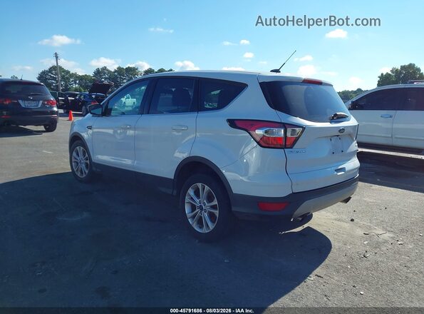 1FMCU0GD7HUE49167 2017 FORD ESCAPE Белый Задняя левая четверть