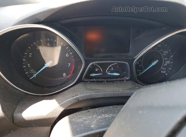 1FMCU0GD7HUE74005 2017 FORD ESCAPE Silver Սարքավորումների վահանակի տեսք