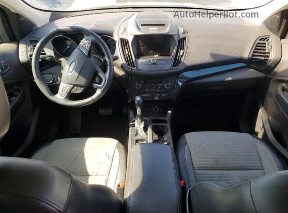 1FMCU0GD7HUE74005 2017 FORD ESCAPE Silver Առջևի վահանակի տեսք