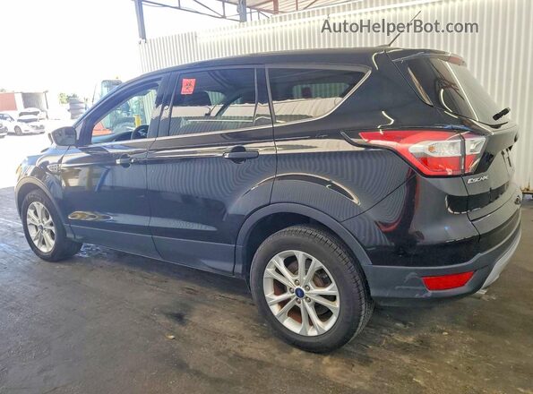 1FMCU0GD7HUF02630 2017 FORD ESCAPE Black Задня права чверть