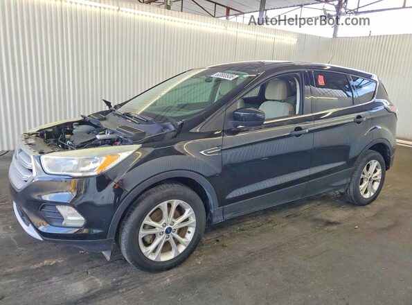 1FMCU0GD7HUF02630 2017 FORD ESCAPE Black Задня ліва чверть