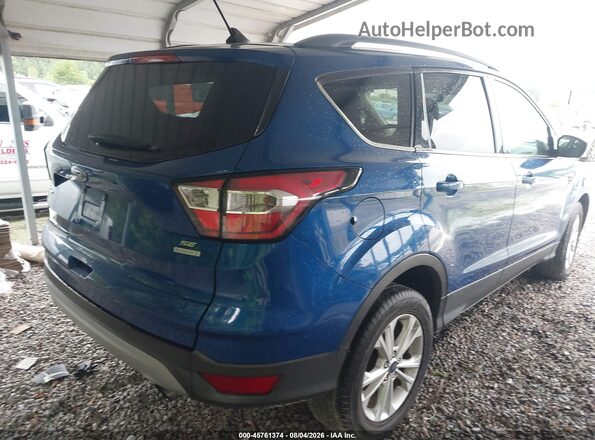 1FMCU0GD7JUA36770 2018 FORD ESCAPE Blue Rear right