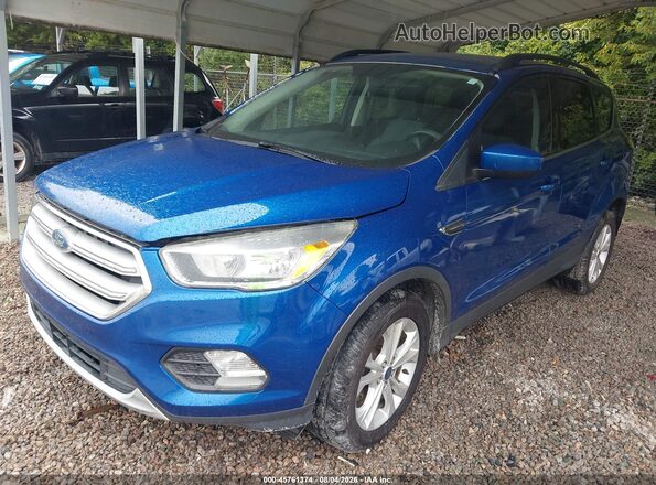 1FMCU0GD7JUA36770 2018 FORD ESCAPE Blue Front left