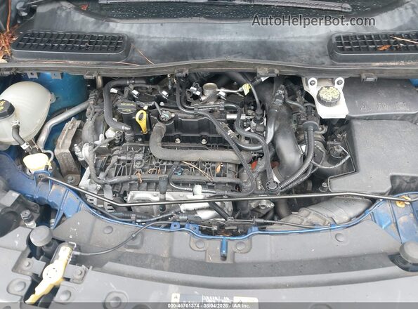 1FMCU0GD7JUA36770 2018 FORD ESCAPE Blue Rear view