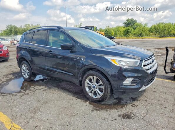 1FMCU0GD7JUB10253 2018 FORD ESCAPE Black Front right