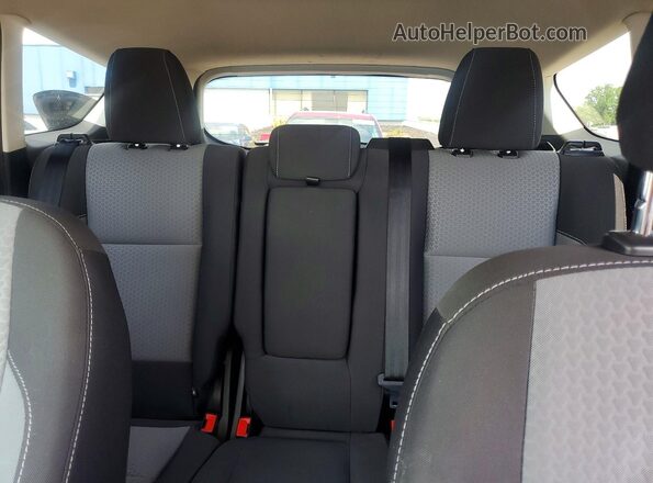 1FMCU0GD7JUB10253 2018 FORD ESCAPE Black Rear seats view