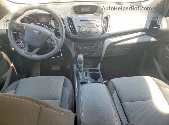 1FMCU0GD7JUB41499 2018 FORD ESCAPE Black Widok deski rozdzielczej