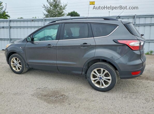 1FMCU0GD7JUB57802 2018 FORD ESCAPE Серый Задняя левая четверть