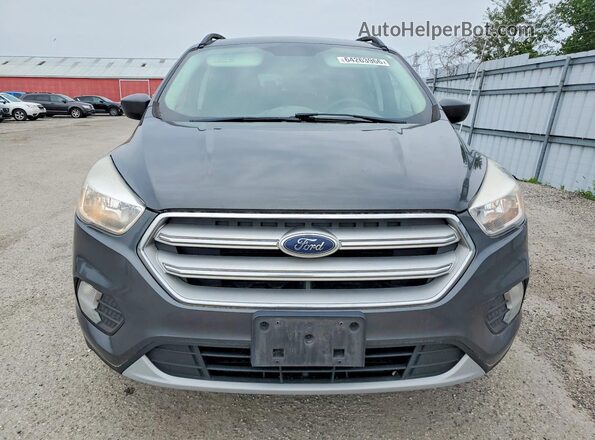 1FMCU0GD7JUB57802 2018 FORD ESCAPE Серый Вид спереди