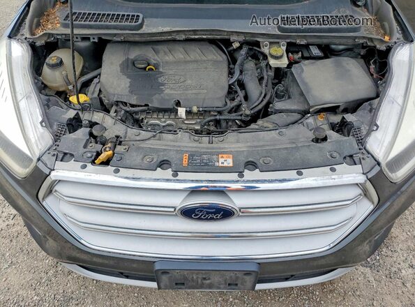 1FMCU0GD7JUB57802 2018 FORD ESCAPE Серый Вид подкапотного пространства