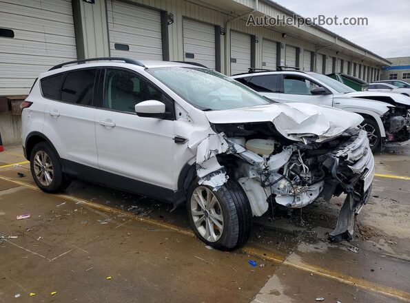 1FMCU0GD7JUC03970 2018 FORD ESCAPE Белый Передняя правая четверть