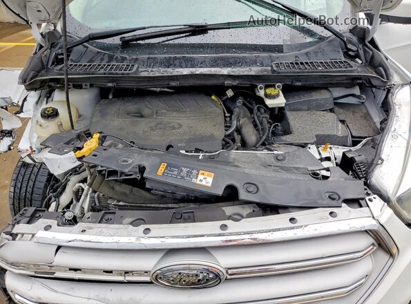 1FMCU0GD7JUC03970 2018 FORD ESCAPE Белый Вид подкапотного пространства