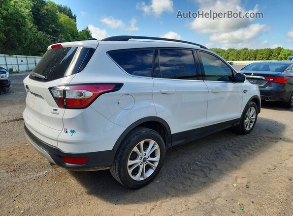 1FMCU0GD7JUC64879 2018 FORD ESCAPE Белый Задняя правая четверть