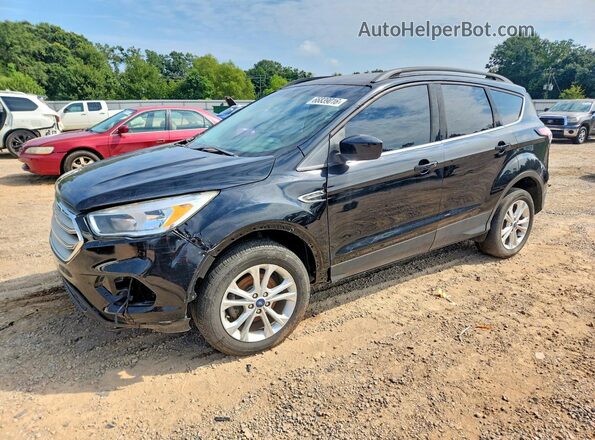 1FMCU0GD7JUD18455 2018 FORD ESCAPE Black Задня ліва чверть