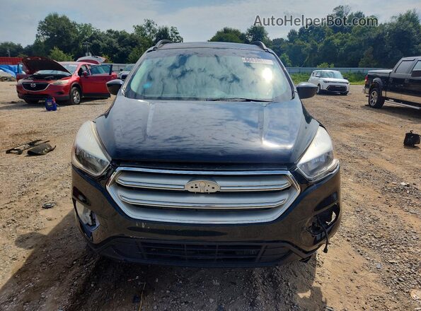 1FMCU0GD7JUD18455 2018 FORD ESCAPE Black Вид задніх сидінь