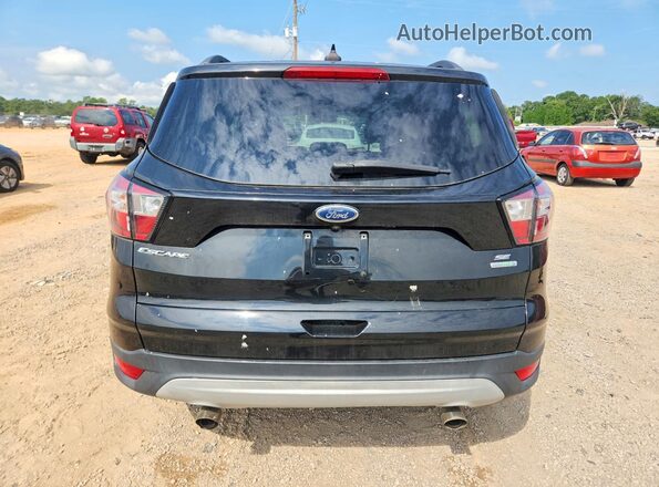 1FMCU0GD7JUD18455 2018 FORD ESCAPE Black Вид задньої частини салону