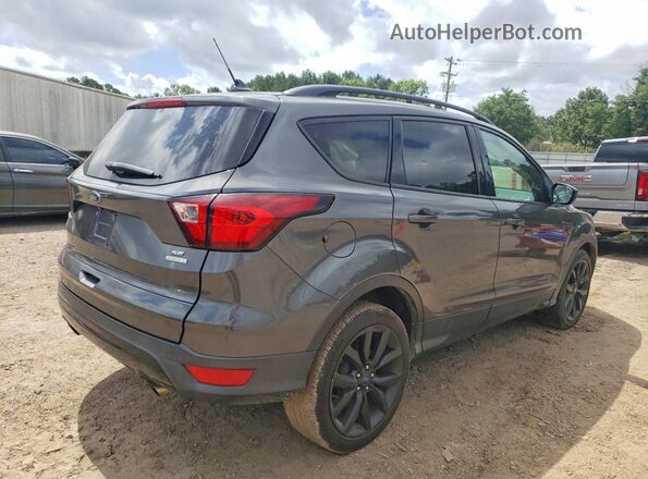 1FMCU0GD7KUA50282 2019 FORD ESCAPE Серый Задняя правая четверть