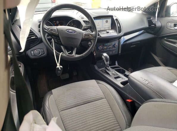 1FMCU0GD7KUA50282 2019 FORD ESCAPE Серый Вид панели приборов