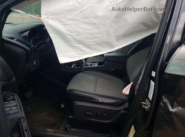 1FMCU0GD7KUA50282 2019 FORD ESCAPE Серый Вид салона спереди
