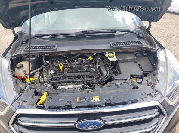 1FMCU0GD7KUA50282 2019 FORD ESCAPE Серый Вид задней части салона