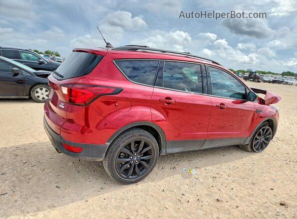 1FMCU0GD7KUB57333 2019 FORD ESCAPE Red Задня права чверть