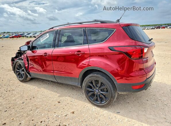 1FMCU0GD7KUB57333 2019 FORD ESCAPE Red Задня ліва чверть