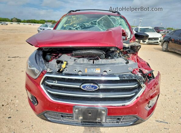 1FMCU0GD7KUB57333 2019 FORD ESCAPE Red Вид спереду