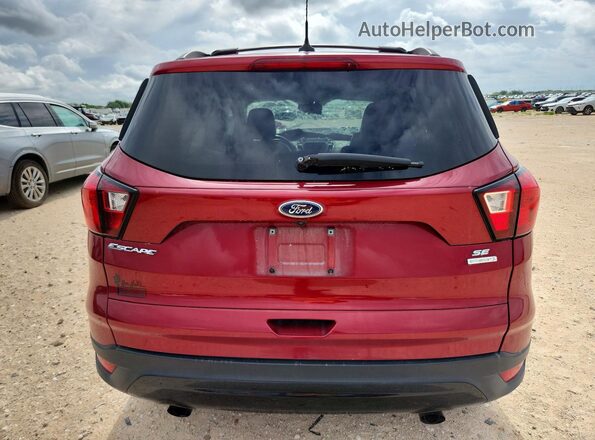 1FMCU0GD7KUB57333 2019 FORD ESCAPE Red Вид ззаду