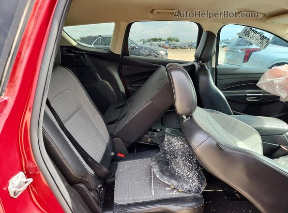 1FMCU0GD7KUB57333 2019 FORD ESCAPE Red Вид задніх сидінь