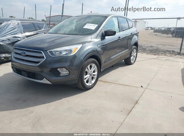 1FMCU0GD7KUC35481 2019 FORD ESCAPE Gray Передня ліва чверть