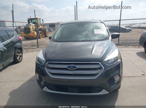 1FMCU0GD7KUC35481 2019 FORD ESCAPE Gray Вид щитка приладів
