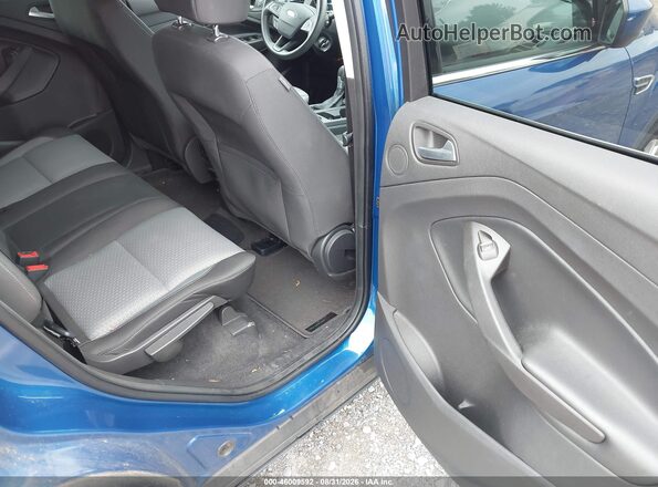 1FMCU0GD8HUA87737 2017 FORD ESCAPE Blue Vista de la etiqueta del VIN