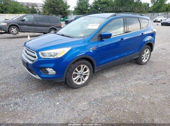 1FMCU0GD8HUA87737 2017 FORD ESCAPE Blue Vista tres cuartos delantera izquierda