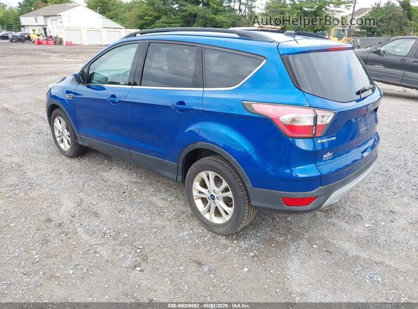1FMCU0GD8HUA87737 2017 FORD ESCAPE Blue Trasero izquierdo
