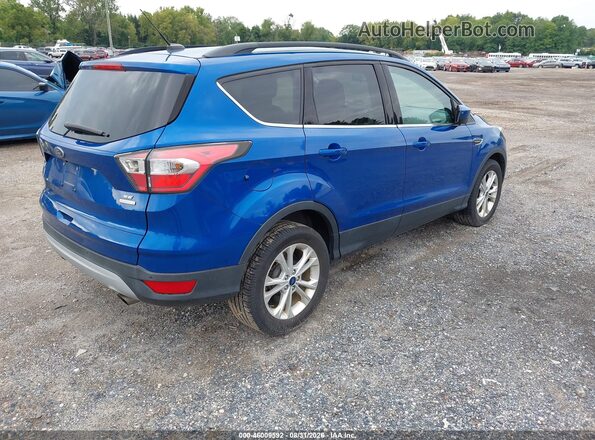 1FMCU0GD8HUA87737 2017 FORD ESCAPE Blue Trasero derecho