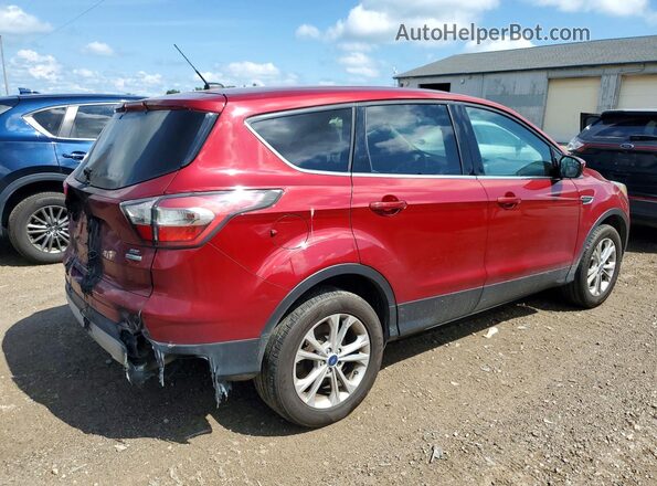 1FMCU0GD8HUB01247 2017 FORD ESCAPE Red Rear right