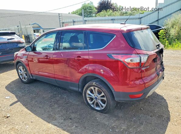 1FMCU0GD8HUB01247 2017 FORD ESCAPE Red Rear left